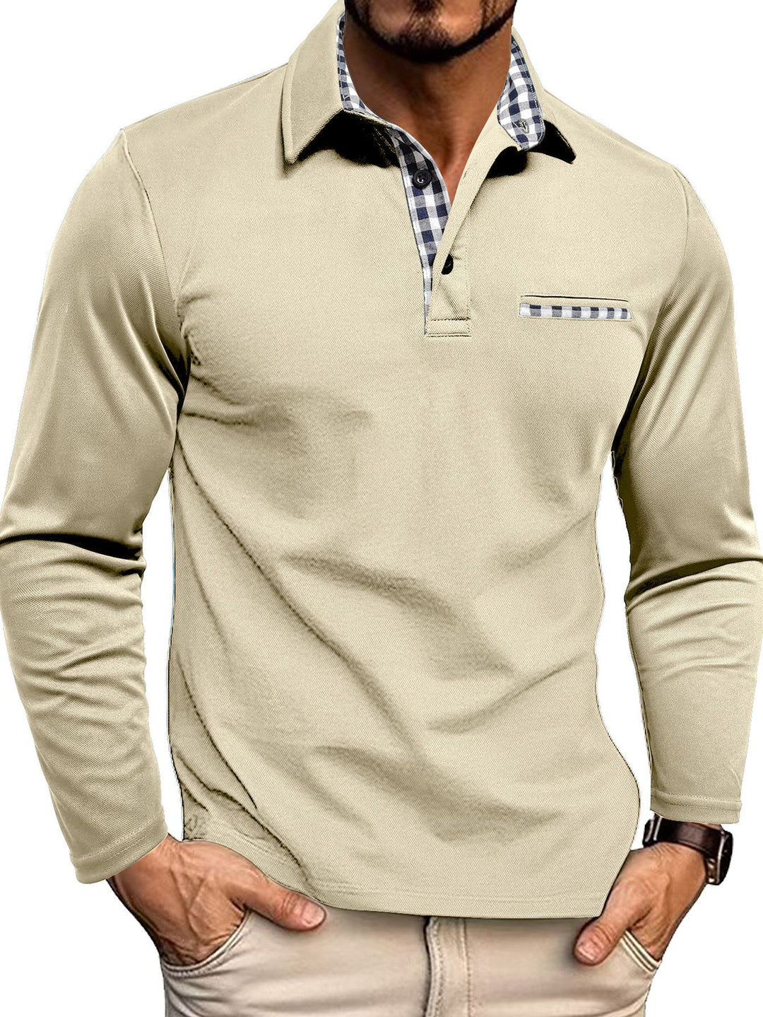 Arturo | Long-sleeved polo shirt
