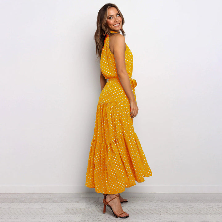 Tamika | Polka Dot Midi Dress