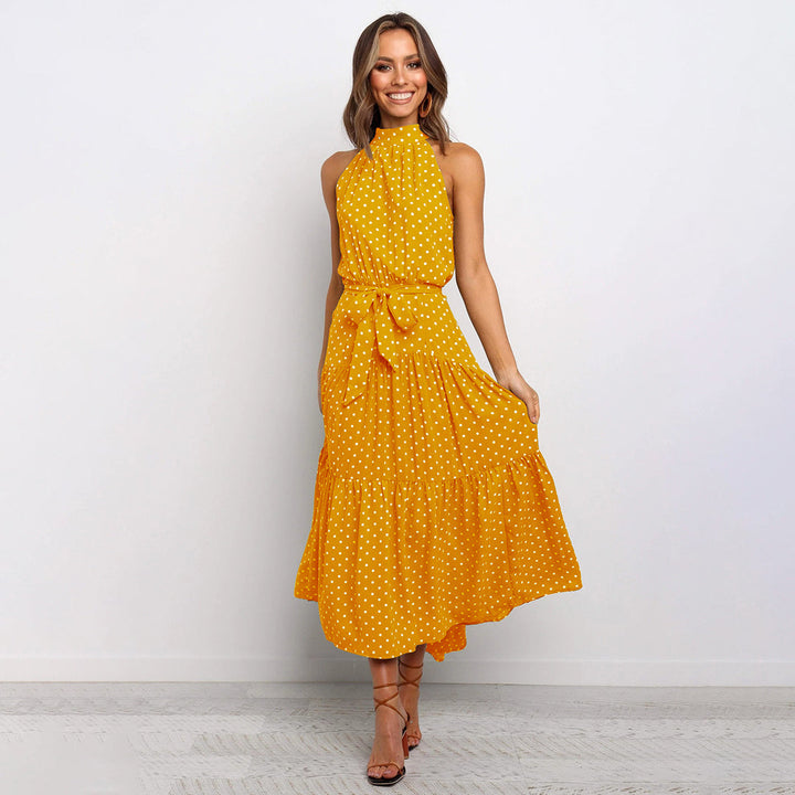 Tamika | Polka Dot Midi Dress