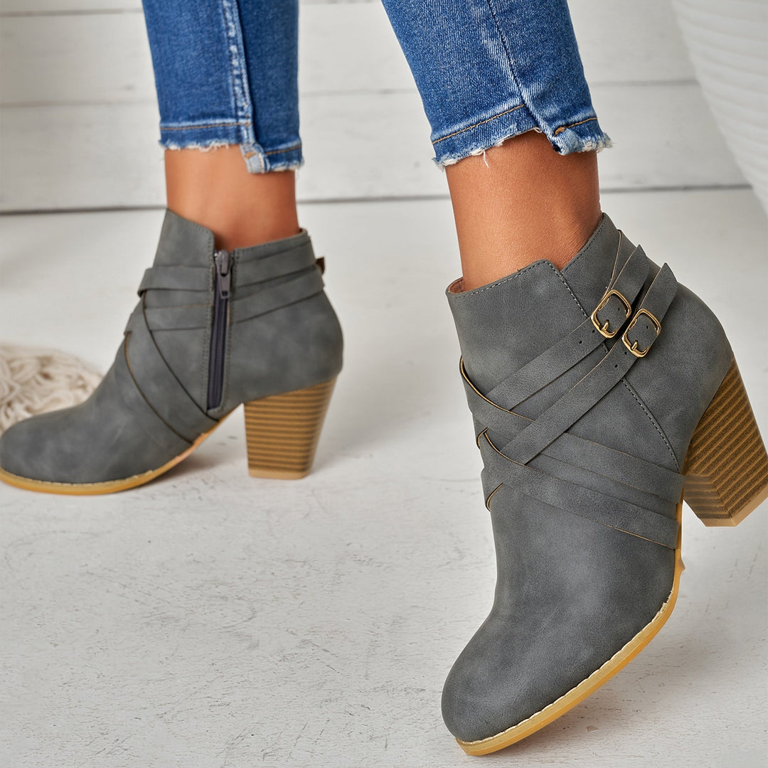Orthopaedic Leather Ankle Boots