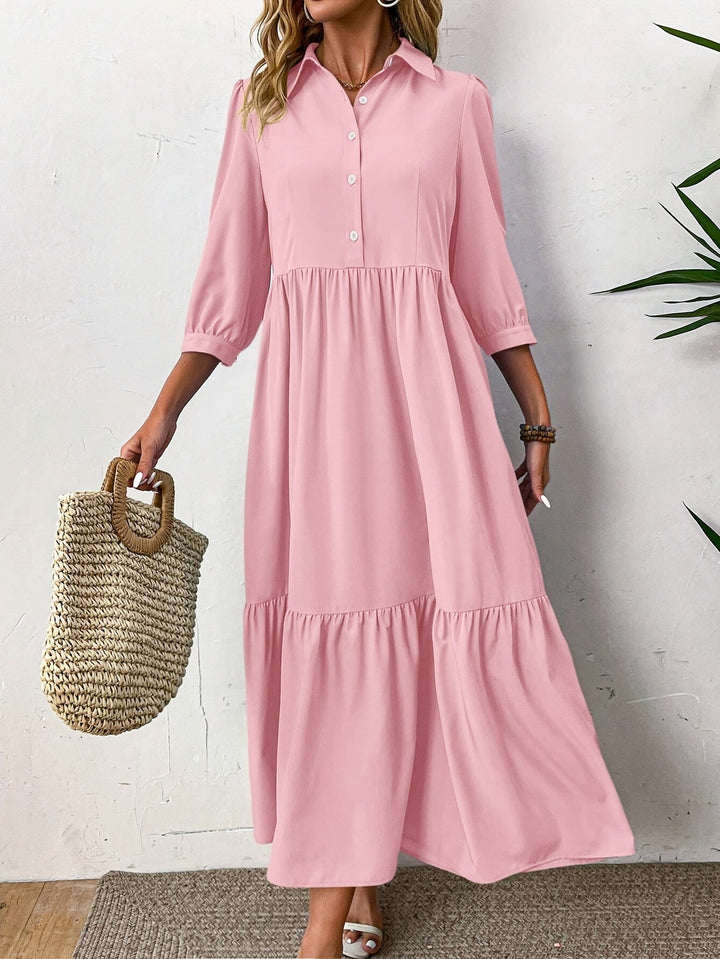 Carly | Button Dress