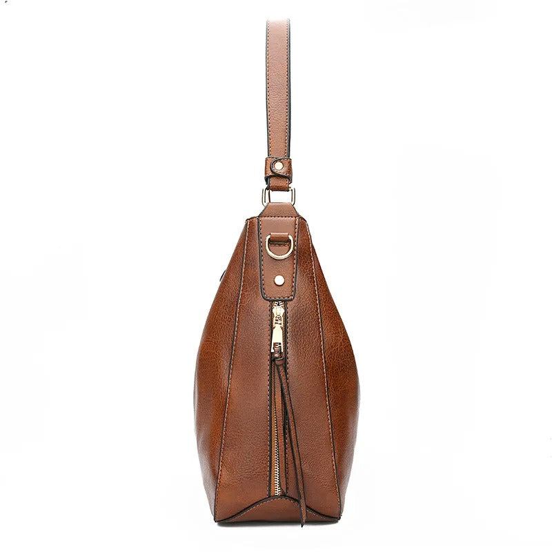 Amelia| Designer Shoulder Bag in Vegan Leather