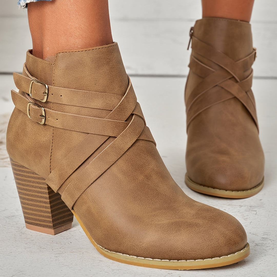 Orthopaedic Leather Ankle Boots