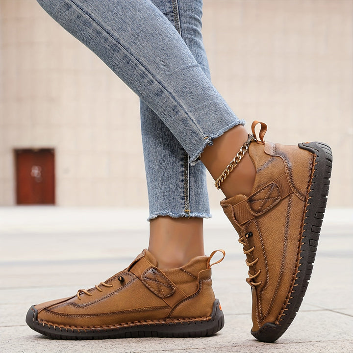 ComfortStep Leather Orthopedic Ankle Boots