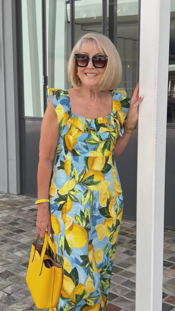 Edna | Summer Lemon Dress