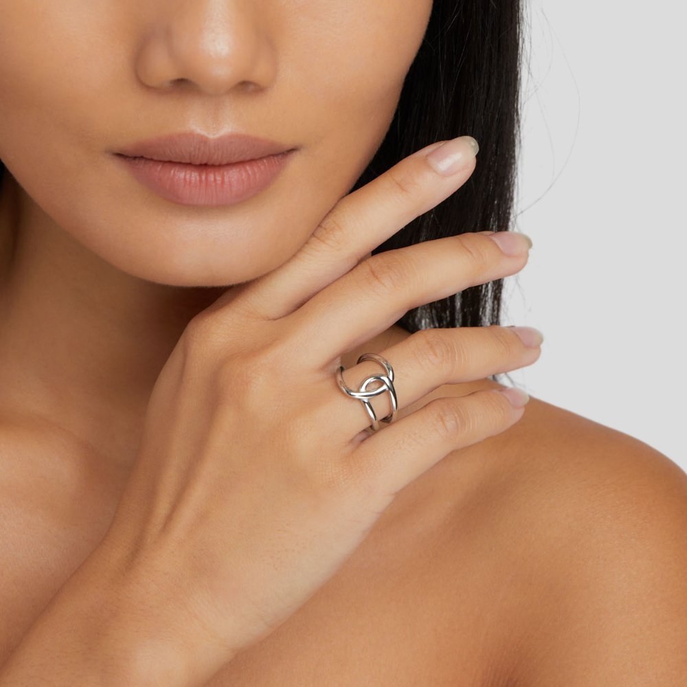 Livia Silver Ring