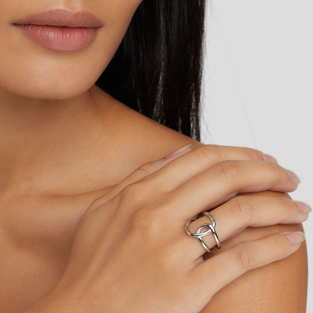 Livia Silver Ring