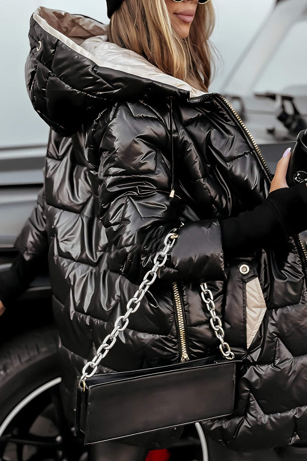 Abigail | Warm Textured Cotton Coat