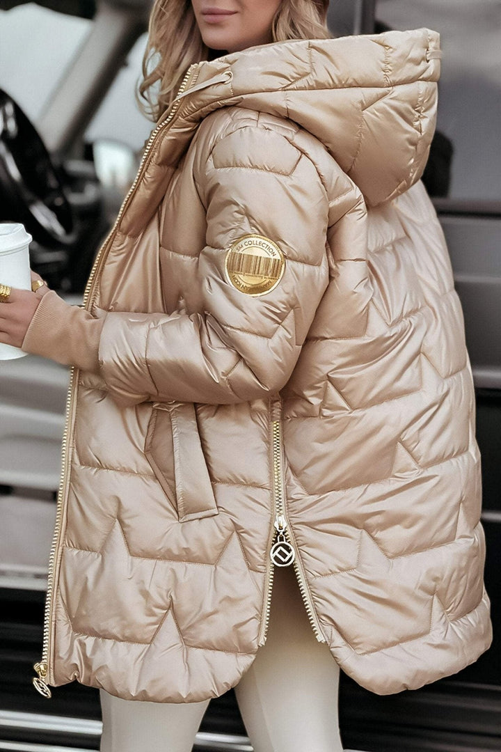 Abigail | Warm Textured Cotton Coat