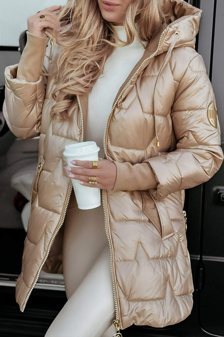 Abigail | Warm Textured Cotton Coat