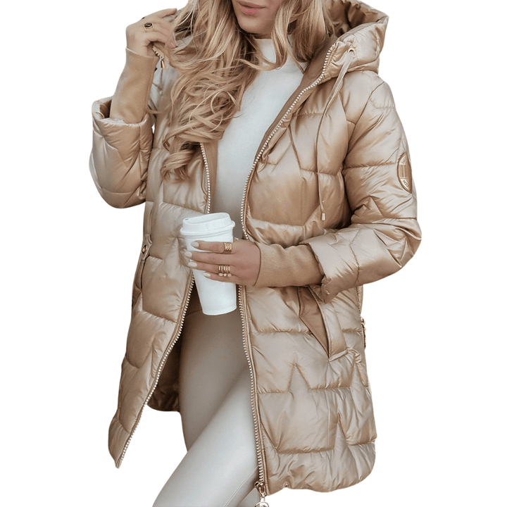 Abigail | Warm Textured Cotton Coat