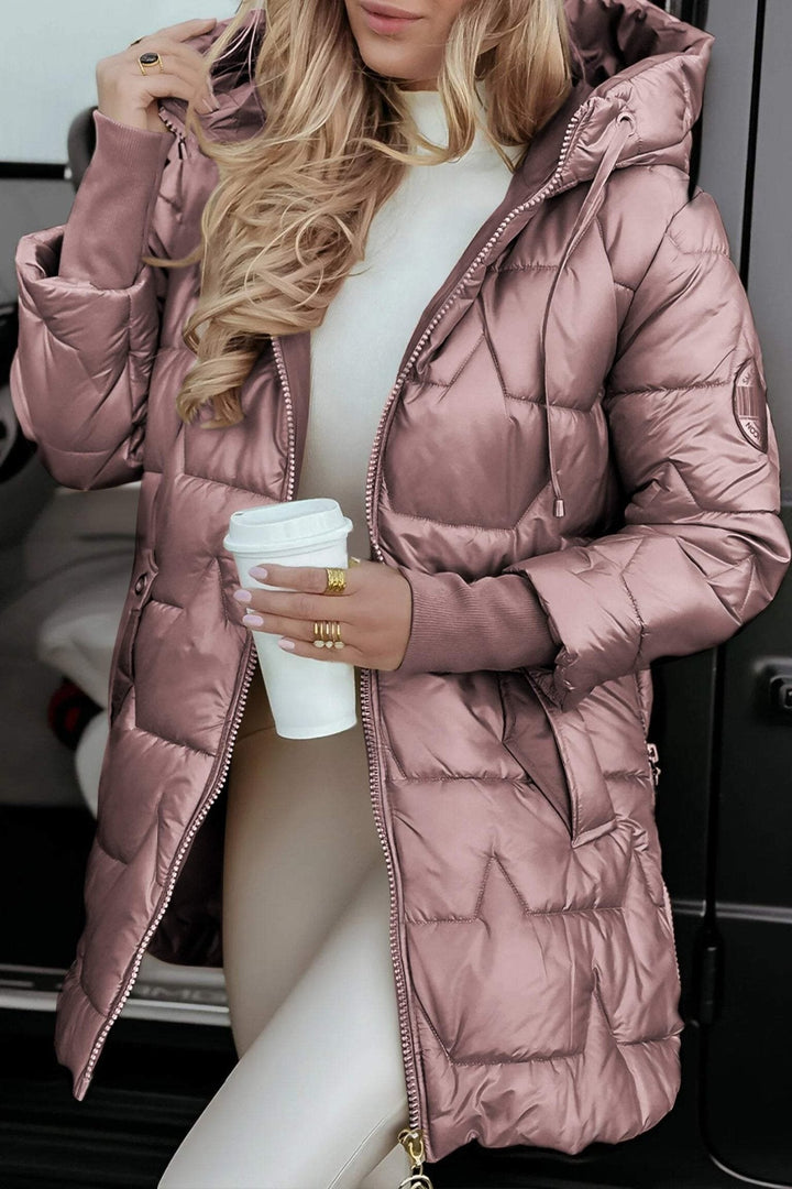 Abigail | Warm Textured Cotton Coat