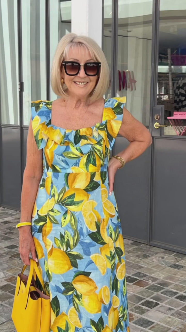 Edna | Summer Lemon Dress