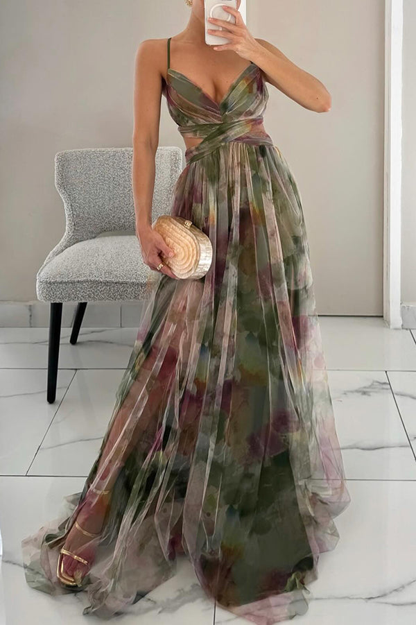 Bernice | Long floral dress