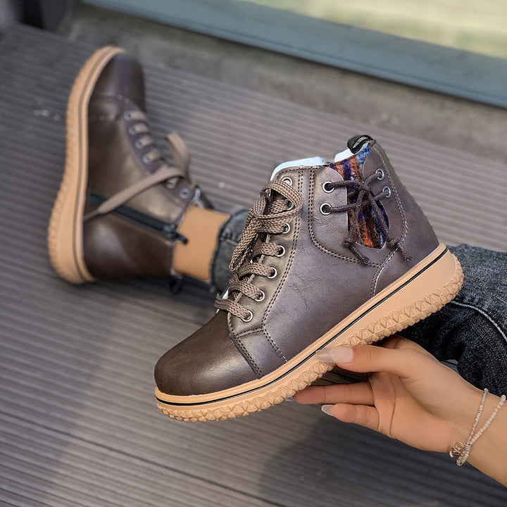 Leather Ankle Boots