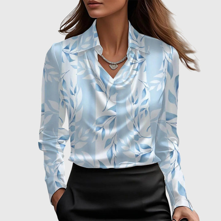 Celina | Blouse with Luxurious Shine
