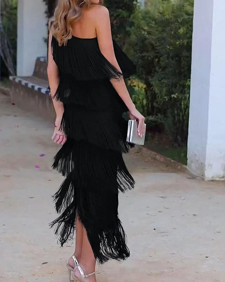 Poppy | Elegant off-the-shoulder dress