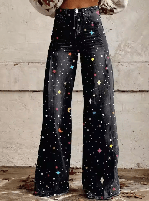 Erica | Bohemian Wide-Leg Trousers