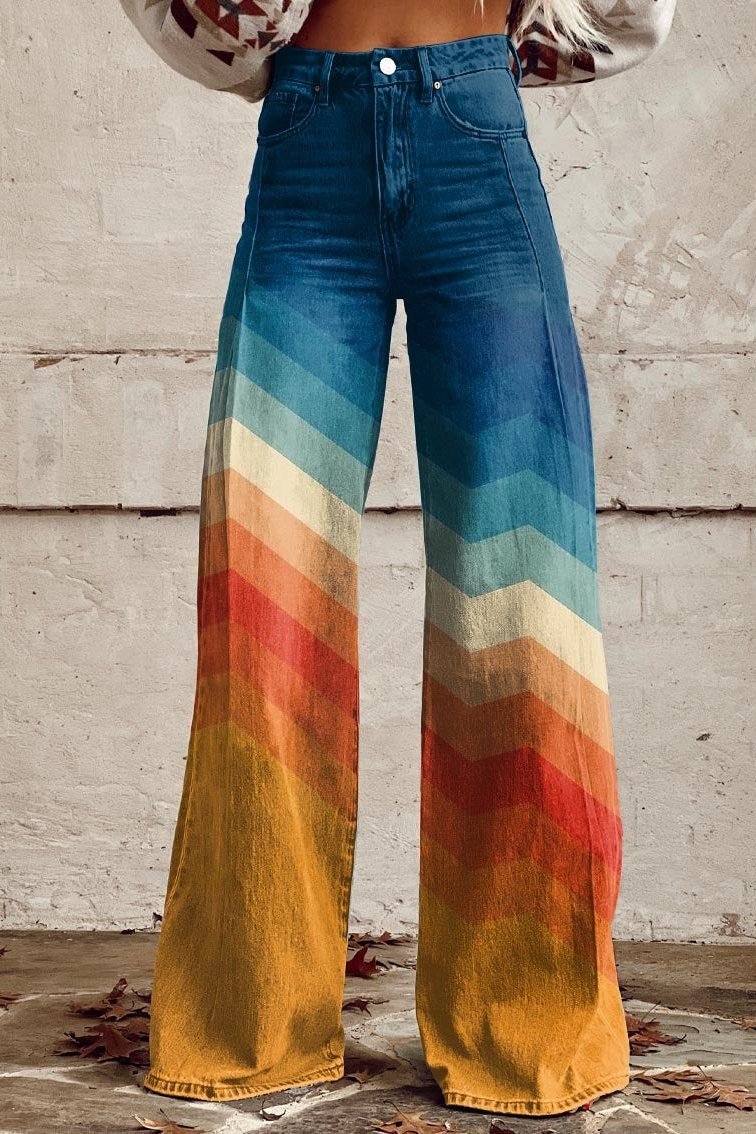 Erica | Bohemian Wide-Leg Trousers