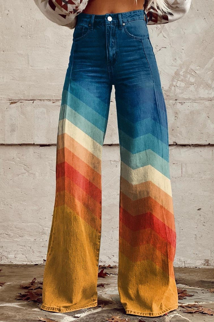 Erica | Bohemian Wide-Leg Trousers