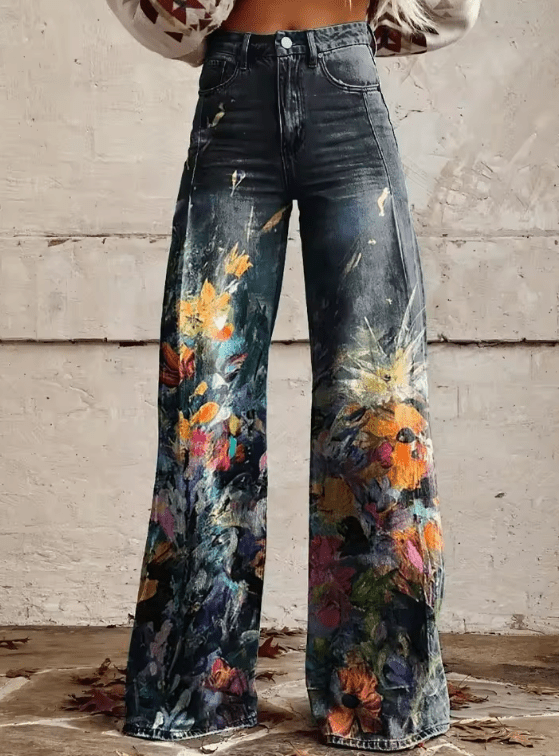 Erica | Bohemian Wide-Leg Trousers