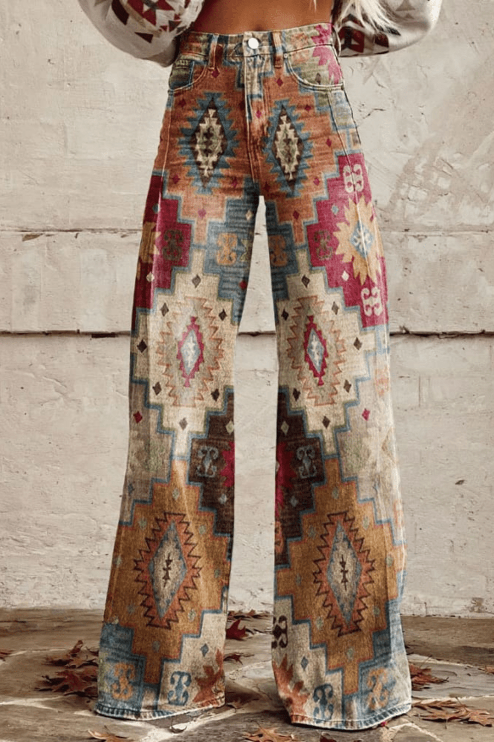 Erica | Bohemian Wide-Leg Trousers