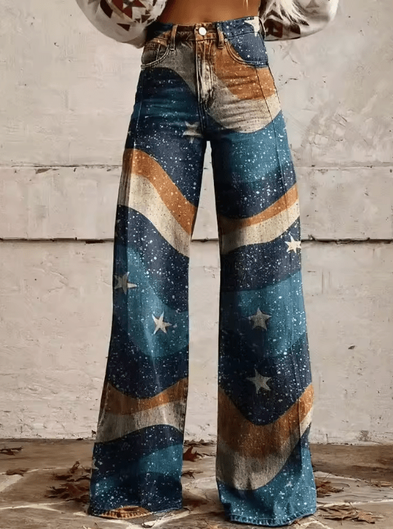 Erica | Bohemian Wide-Leg Trousers