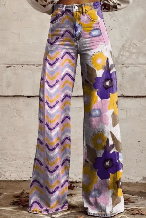 Erica | Bohemian Wide-Leg Trousers