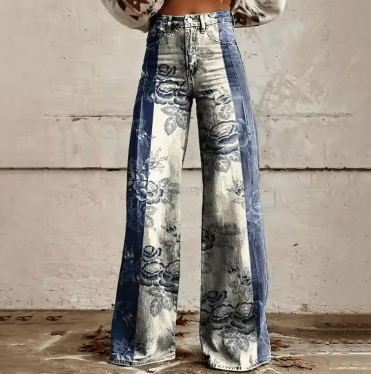 Erica | Bohemian Wide-Leg Trousers