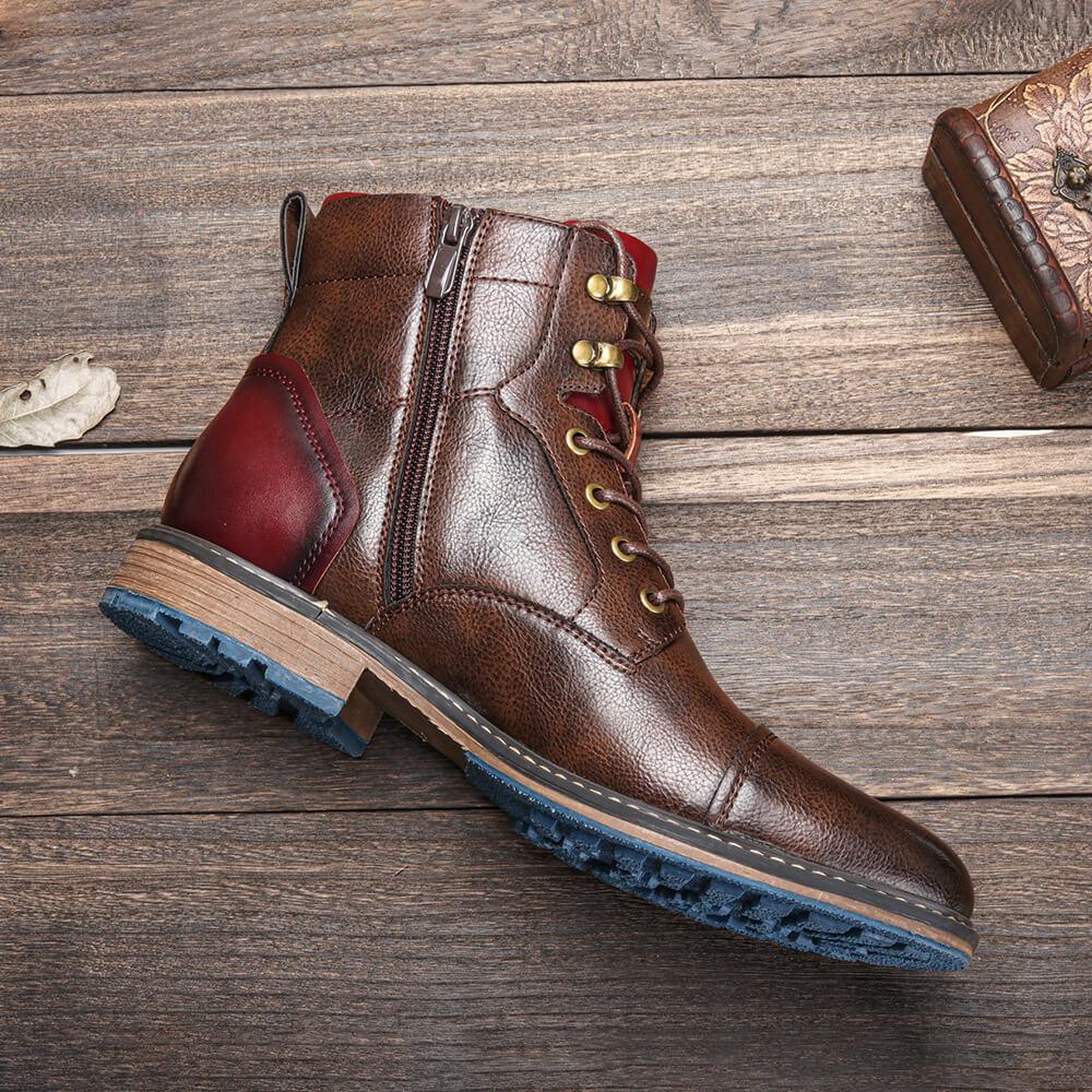 Harrison | Leather Oxford Boots