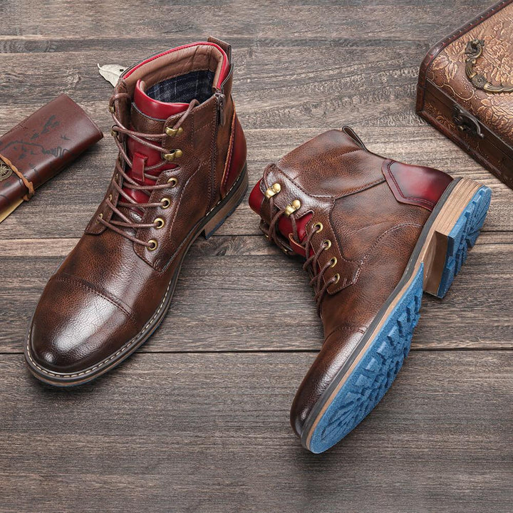 Harrison | Leather Oxford Boots