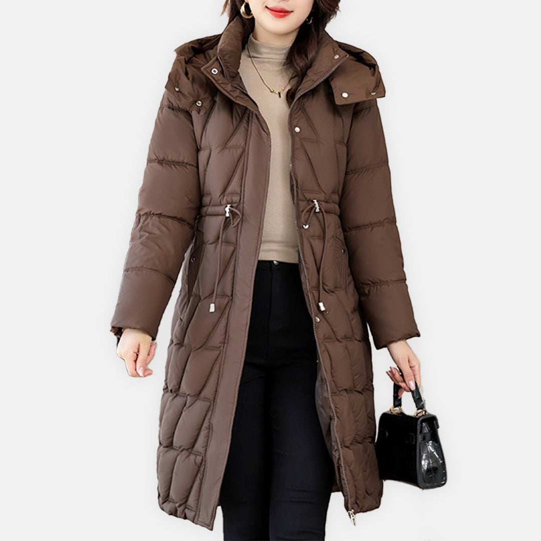 Aveline | Long Quilted Jacket