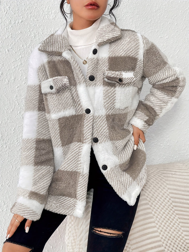 Lucienne | Cozy Blush Jacket