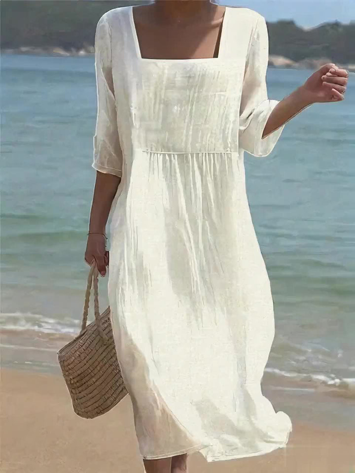Rosita | Riviera Linen Dress