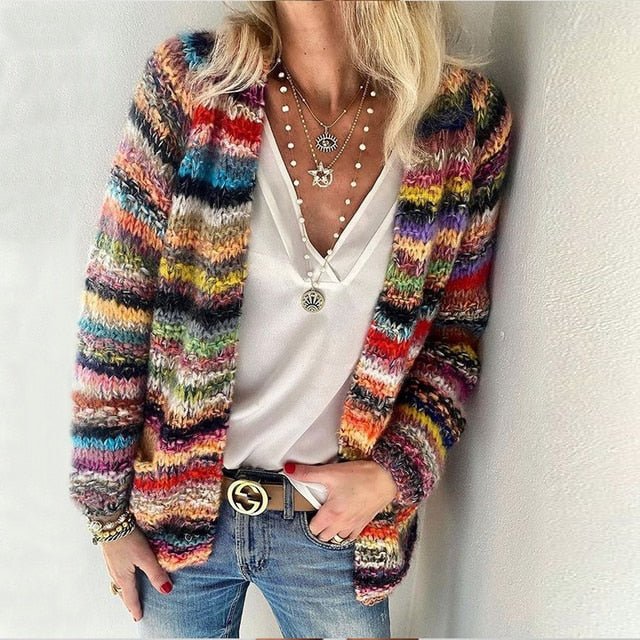 Katherine | Colorful Knitted Vest