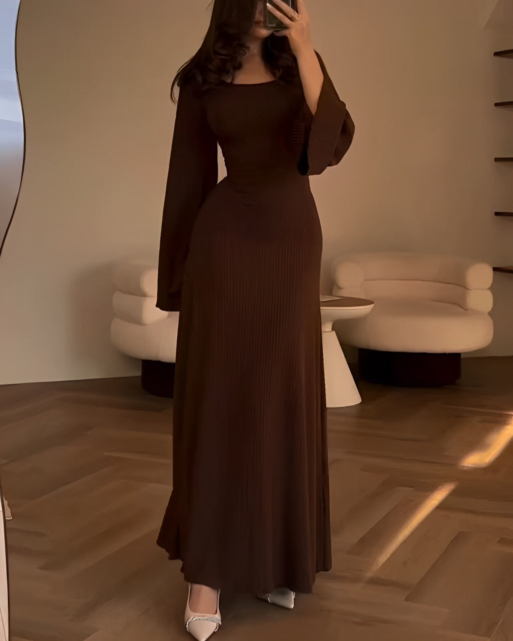 Solenya | Knitted Maxi Dress