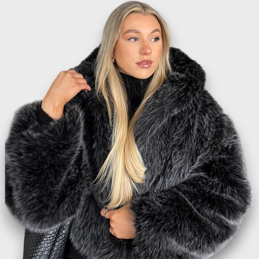 Marcelle | Oversized Faux Fur Jacket