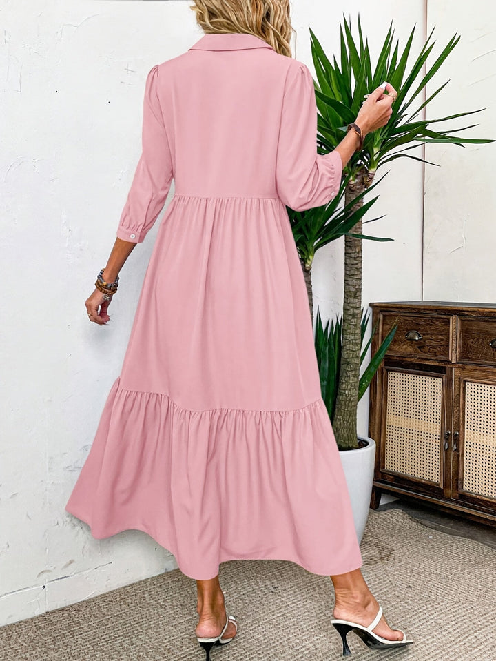 Carly | Button Dress