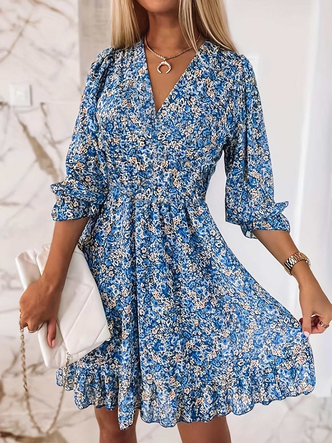 Oriane | Flowy Sleeve Dress
