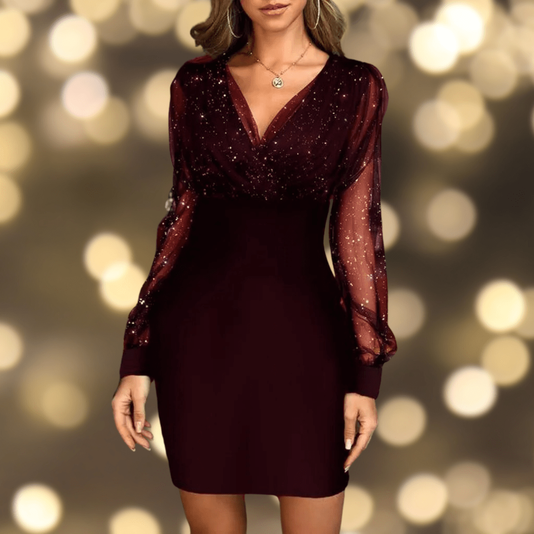 Elegant Sequin Party Dress for Women