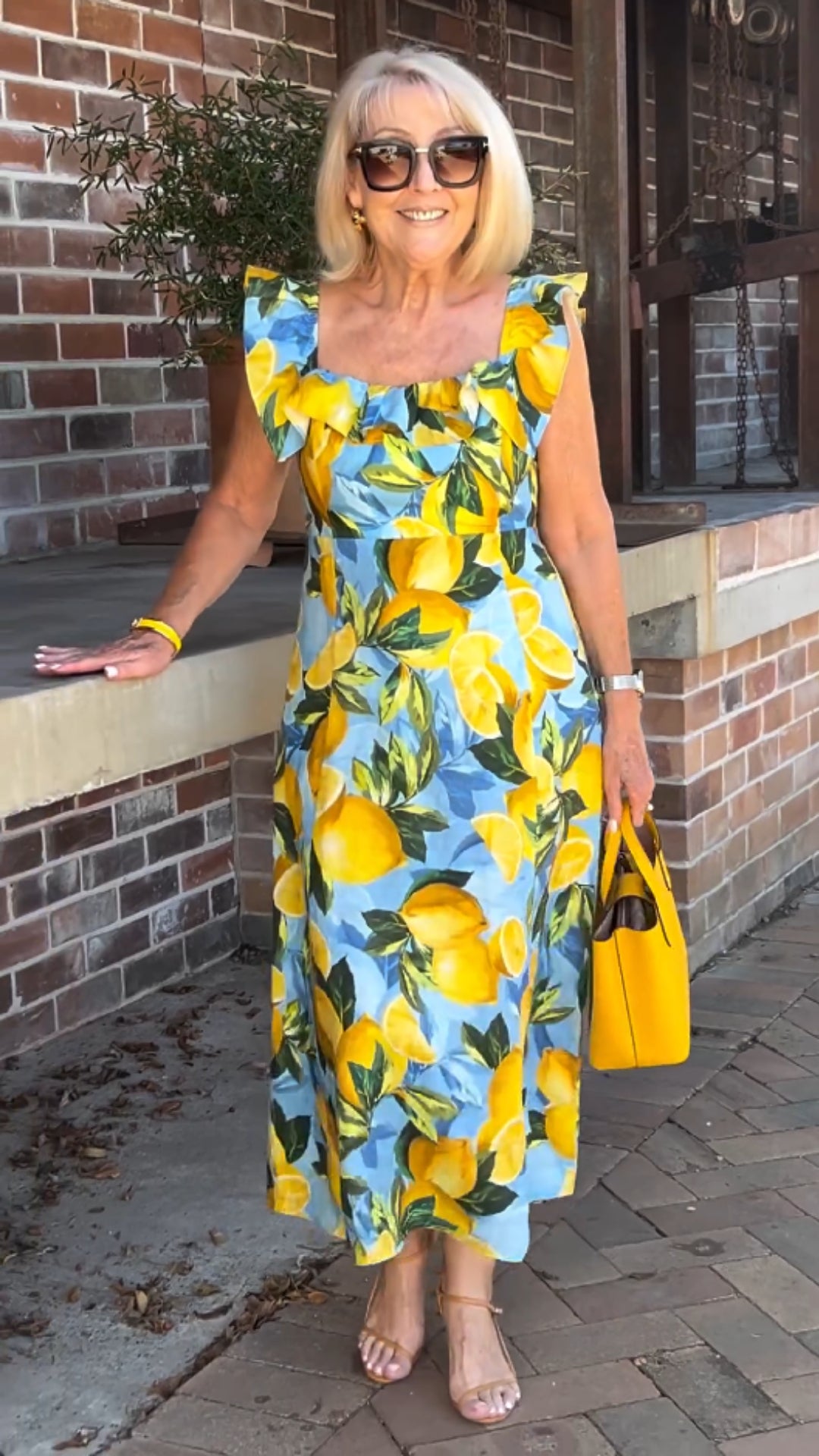 Edna | Summer Lemon Dress