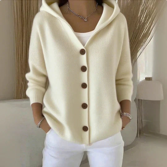 Erikah | Cozy Hooded Cardigan