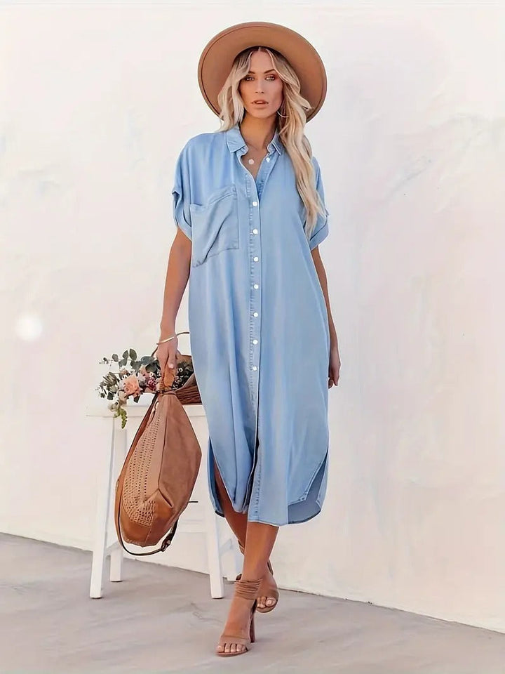 Iris | Shirt Dress with Pockets