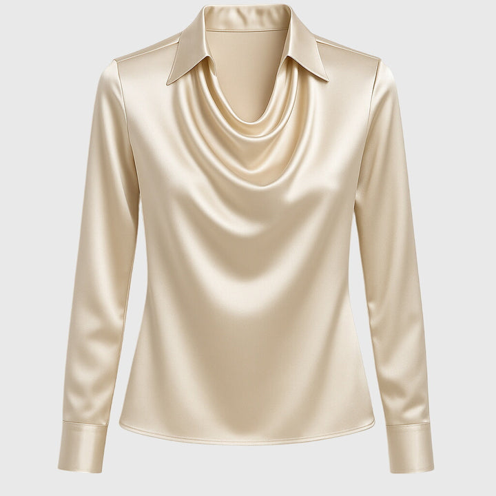 Clarissa | Chic satin blouse