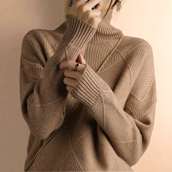 Viènne | Structured turtleneck jumper