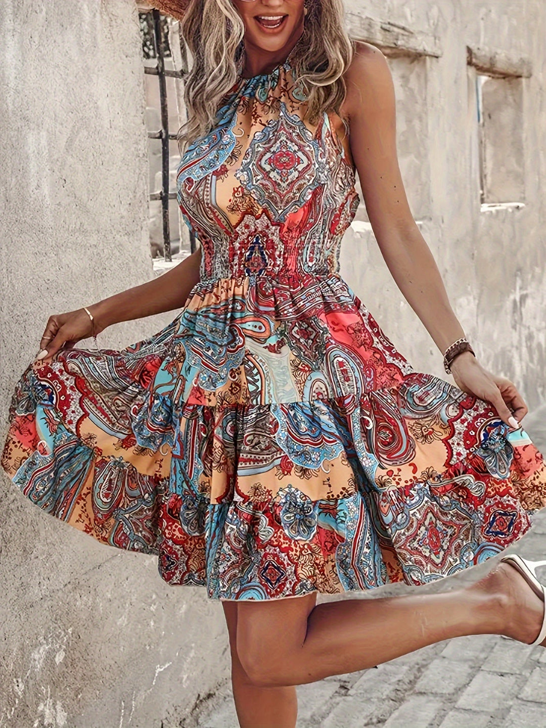 Taylor | Halter Dress