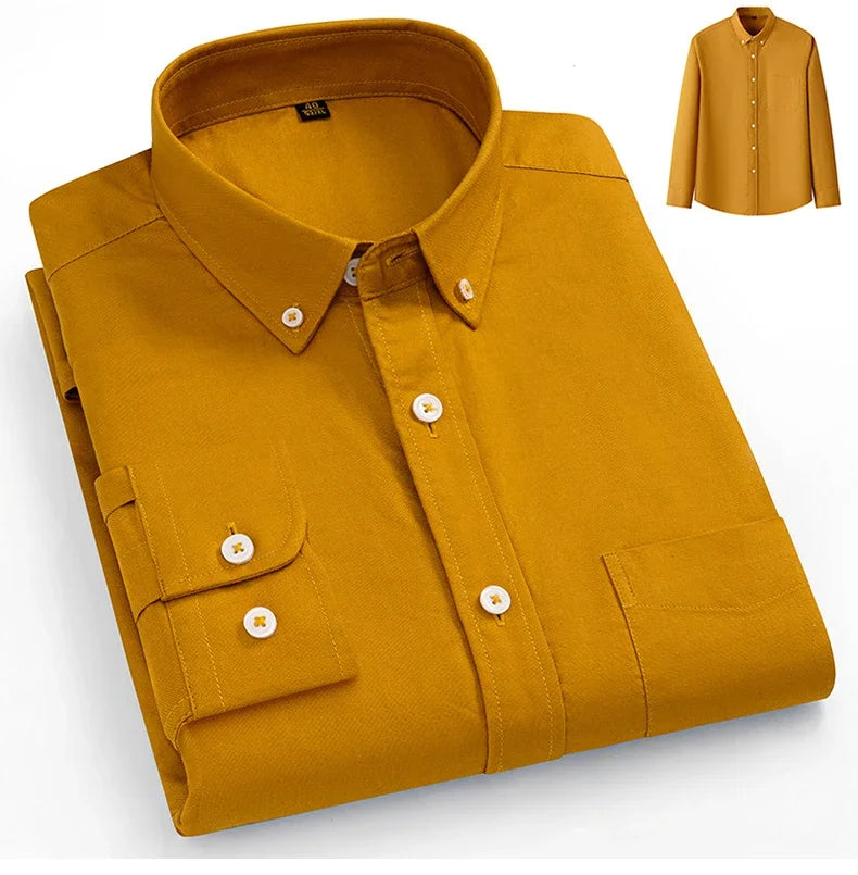 Guido | Cotton Oxford Shirt