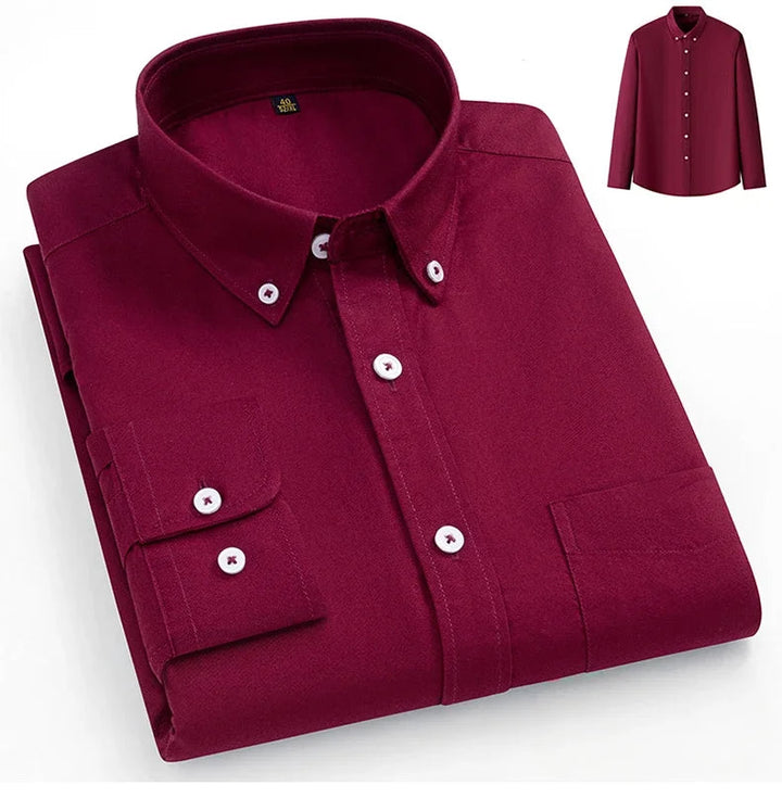 Guido | Cotton Oxford Shirt