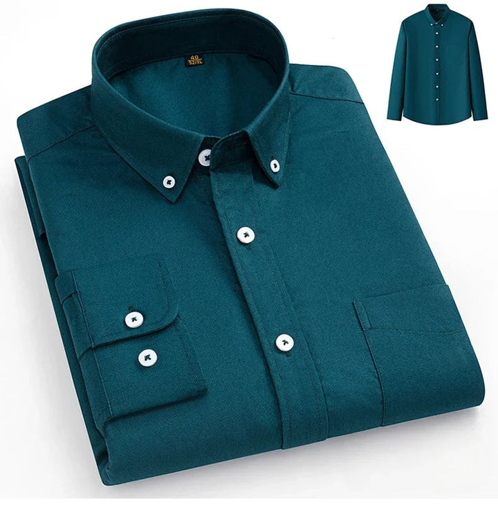 Guido | Cotton Oxford Shirt