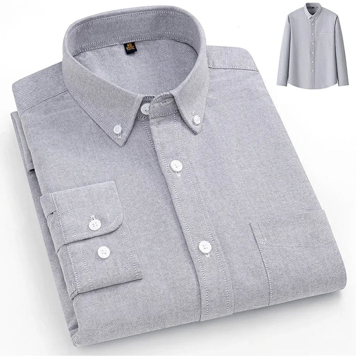 Guido | Cotton Oxford Shirt